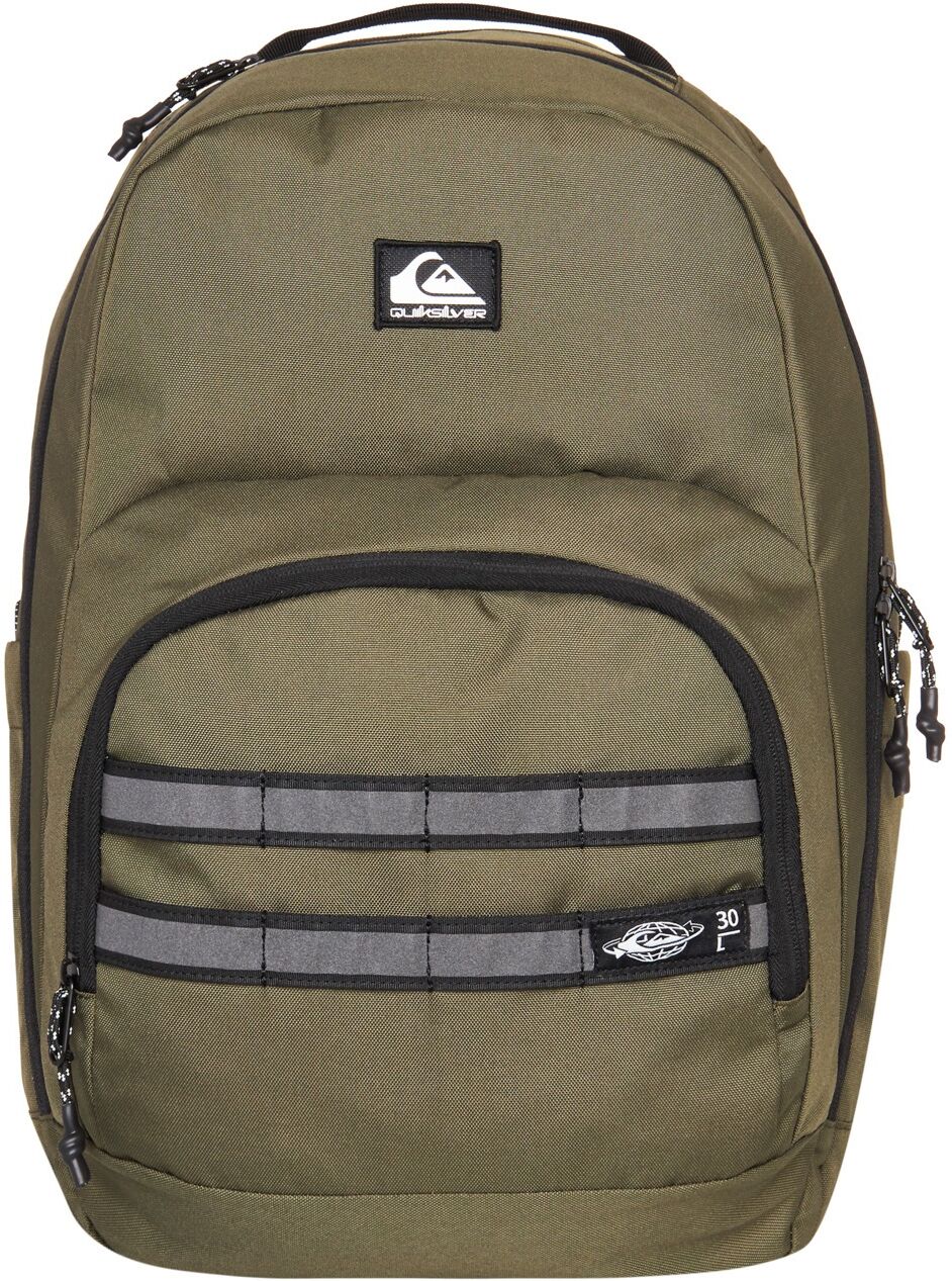 Daypack QUIKSILVER "Schoolie 3.0", Herren, braun (grape leaf), Polyester, Rucksäcke Daypack