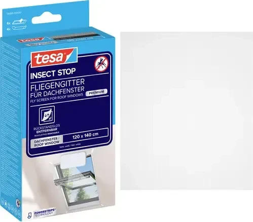 tesa Fliegengitter Insect Stop COMFORT weiß 1,2 x 1,4 m