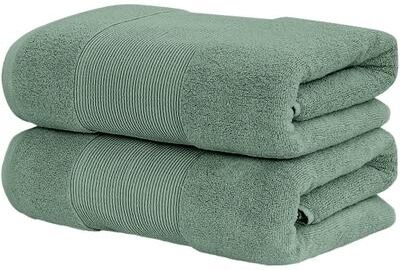 Modern Threads Air Cloud 2-Pack Oversized Bath Sheet Set