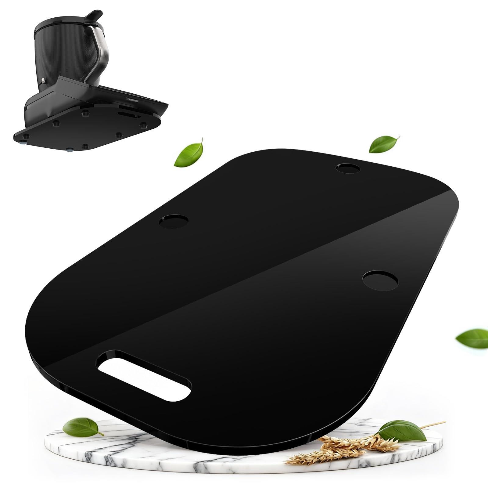Dripio Glijplaat voor Thermomix TM7, zwart, acrylglas