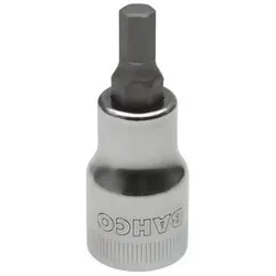 Bahco, Steckschlüssel + Stecknuss, 1/2"-Steckschlüssel für 5-mm-Sechskantschrauben - Einzelhandelsverpackung (5 mm)