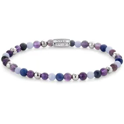 Rebel & Rose RR-40102-S-S Damen-Armband Are Violets Blue 4 mm