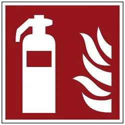 LimarLite Feuerlöscherzeichen »Feuerlöscher [F001]« 30 x 30 cm Folie (0,4 mm), 30x30 cm