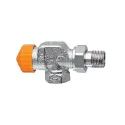 Thermostat-Ventilunterteil Eclipse, Axialform, DN 10