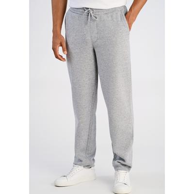 Jogginghose LINDBERGH "Jogginghose Relaxed Fit", Herren, Gr. S, grau (grau mel), Obermaterial: 60% Baumwolle, 40% Polyester, meliert, relaxed fit, Hosen Jogginghose