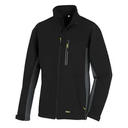 Softshell-Jacke "SKAGEN" - L - schwarz/grau