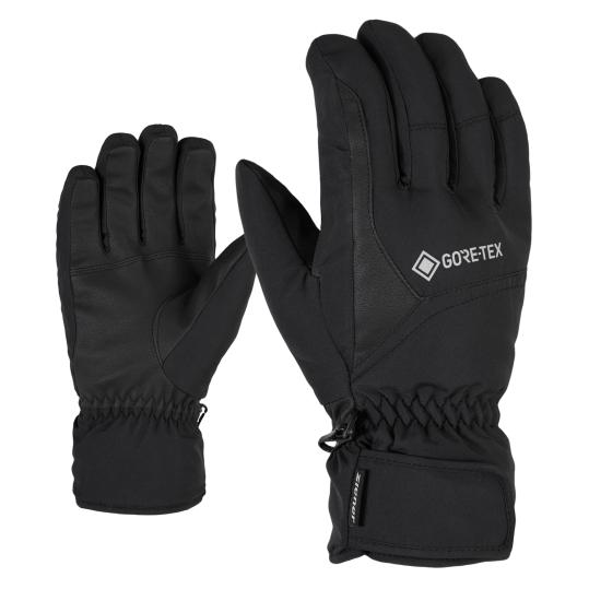 Ziener Erwachsene GARWEN GTX Ski-Handschuhe/Wintersport Wasserdicht, Atmungsaktiv, Gore-tex, Black (10.5) (801059)