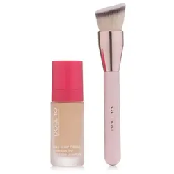 DOLL 10 BEAUTY Skin Genius Serum Foundation Reishi Mushroom 30ml mit Pinsel
