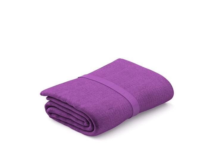 Mikrofaser Badetuch 90 x 180 cm lila