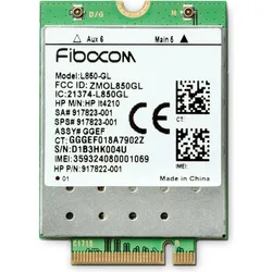 HP XMM 7360 LTE-Advance WWAN (M.2 (PCIe)), Netzwerkkarte, Silber