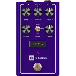Revv Amplification G3 V2 Purple Channel Distortion Pedal - Effektgerät E-Gitarre