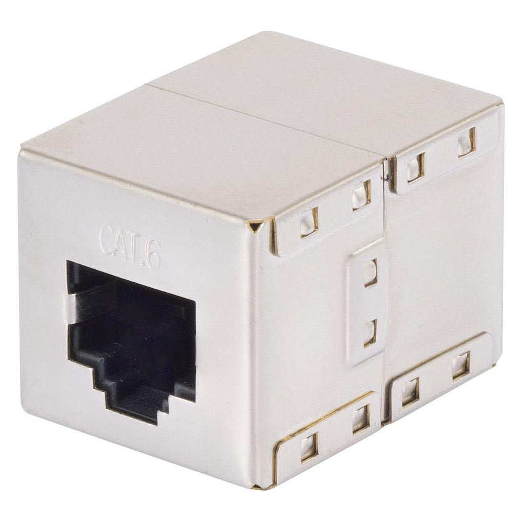Renkforce RJ45 Netzwerk Adapter CAT 6 (1x RJ45-Buchse (RJ45, RJ45 (1x)) (rf-nk-03)