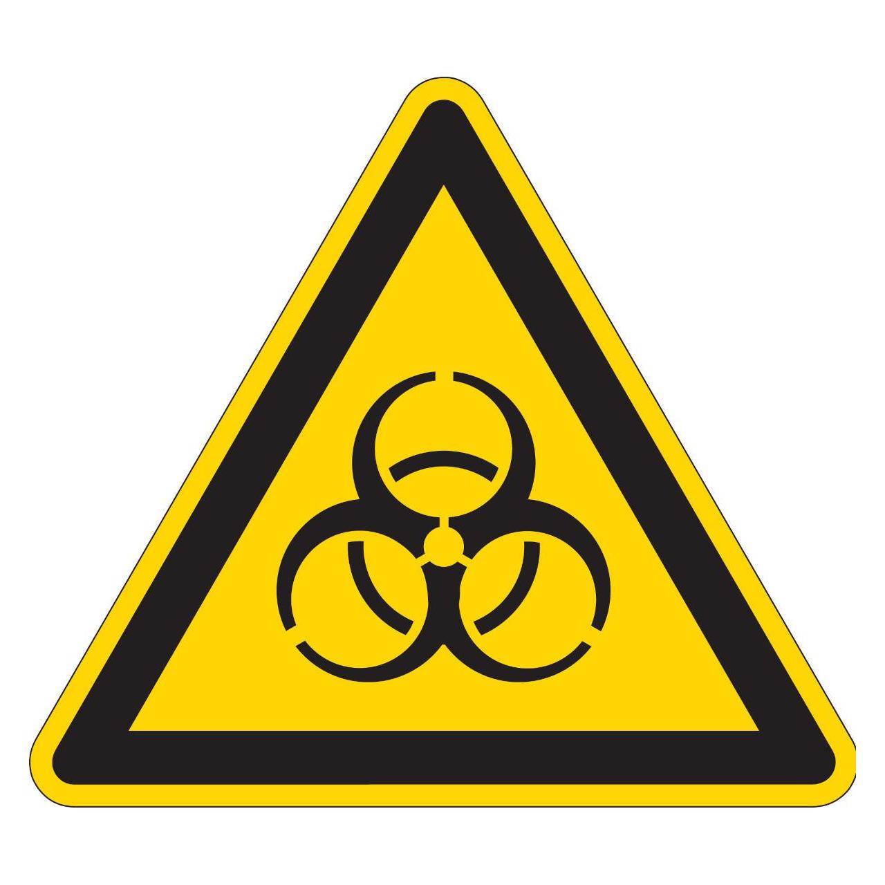 Brady PIC 312-TRI 315-B7541, Warnschilder - Warnung vor Biogefährdung (223450)