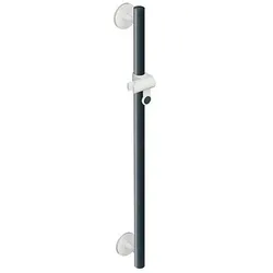 Hewi System 800 K Brausehalterstange 950.33.1009192 Außenmaß 600 mm, anthrazitgrau, signalweiß