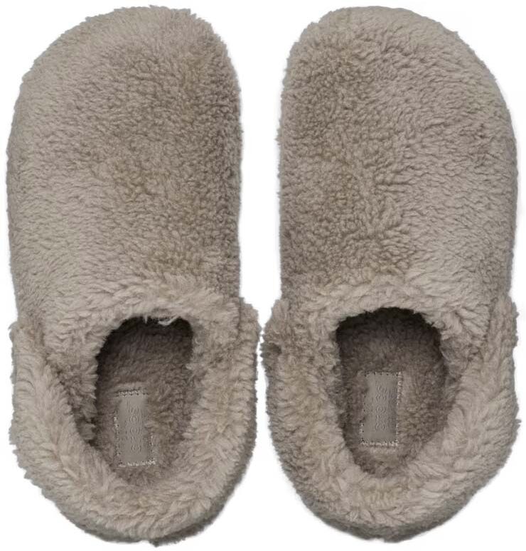 Crocs Classic Cozzzy Slipper Hjemmesko (Unisex) - Stucco, 42/43
