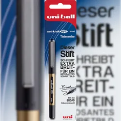 uni-ball ® Tintenroller uni-ball eye broad schwarz in Blisterkarte