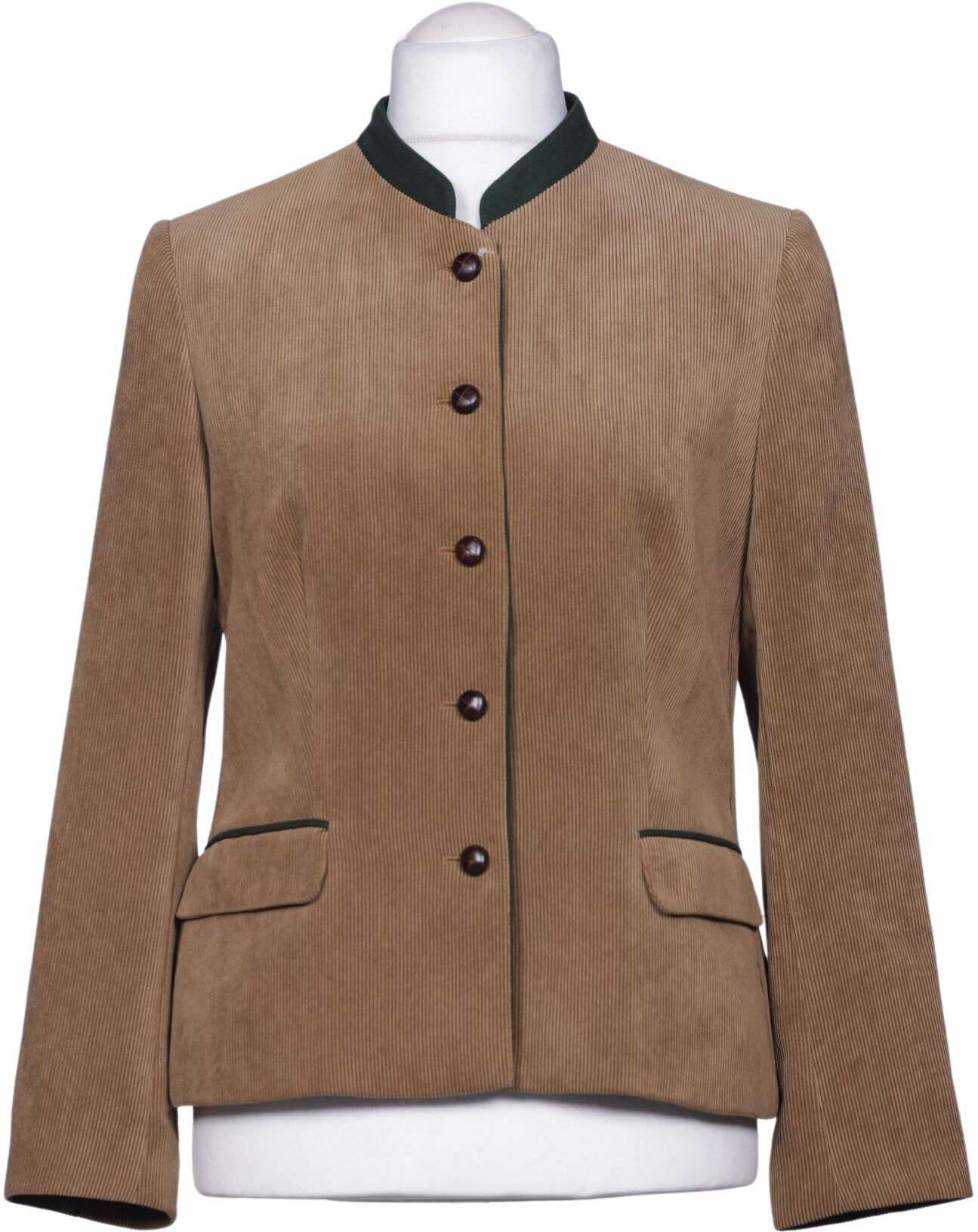 Kaiseralm Auzinger Damen Blazer, Braun, Gr. EU 42, Schurwolle / Viskose / Synthetik - Second Hand