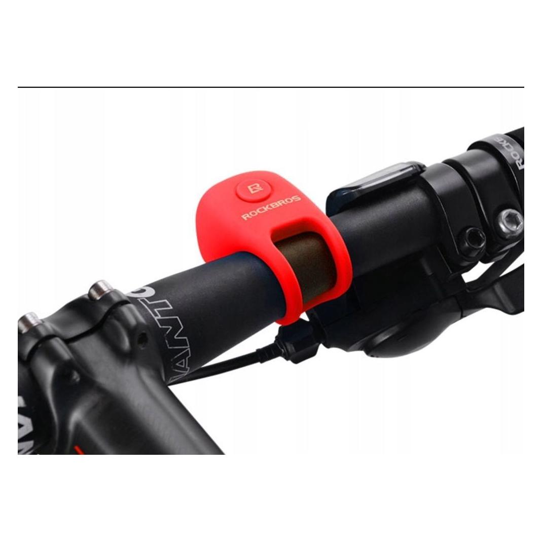 Rockbros CB1709RD elektronische Fahrradklingel - rot (1701423730)