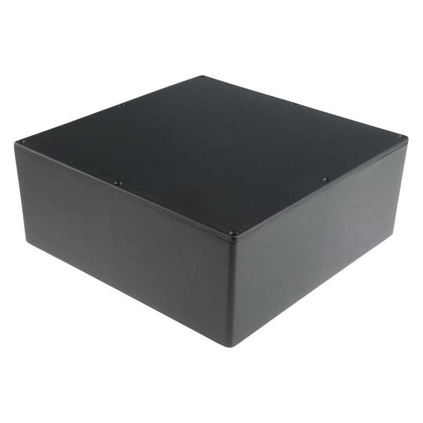 RS PRO Gehäuse Aluminium 250x250x100mm schwarz (Gehäuse) (5174011)