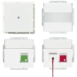 Busch-Jaeger 1510UJ-84 Rufset mit Akkupuffer studioweiß 2TKA00004631 1510UJ84