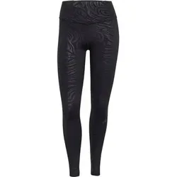 ADIDAS Damen Tight All Me Essentials Grafik, Größe L in Schwarz Schwarz