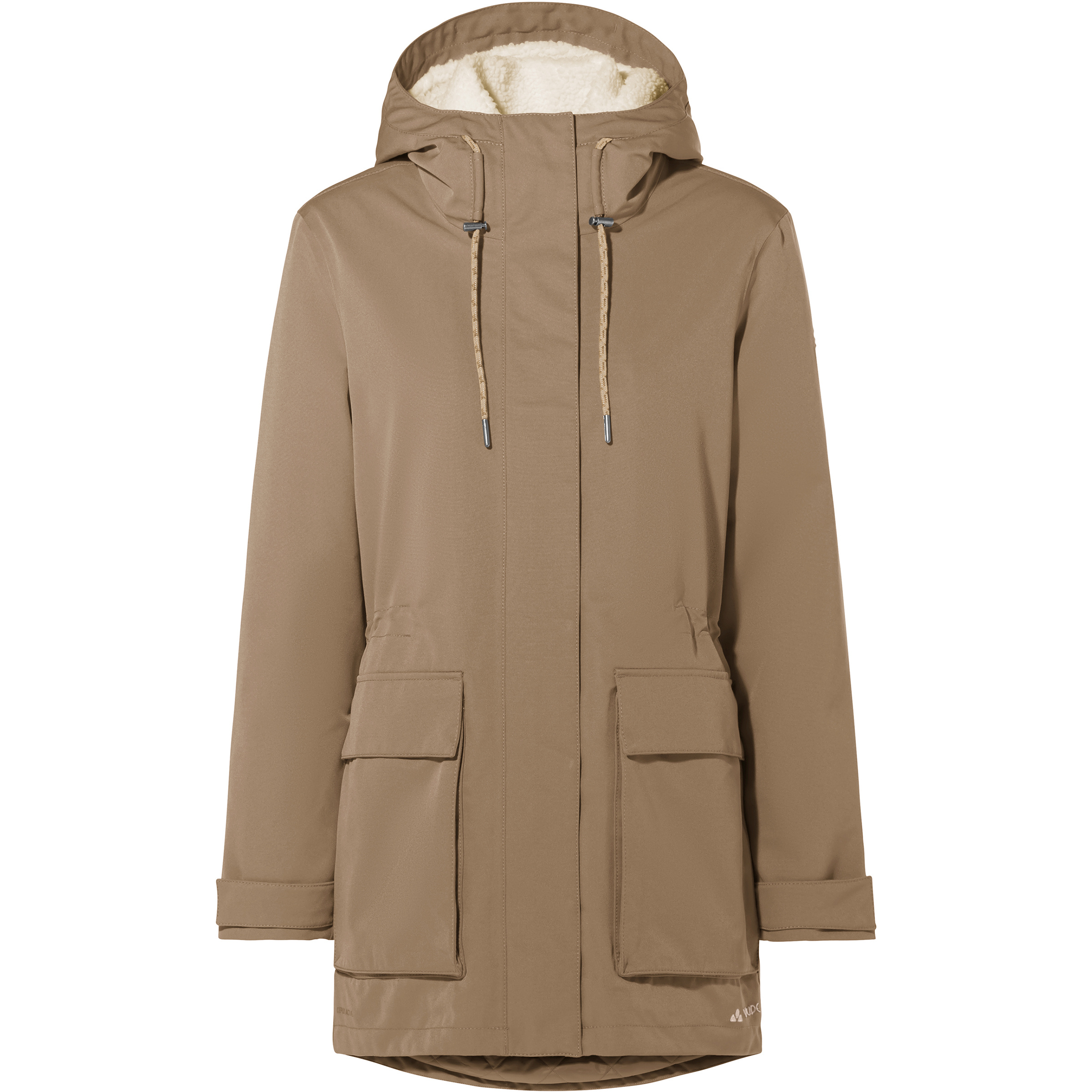 Vaude Manukau III Parka Damen Winterjacke beige Größe 3XL Lifestyle Winddicht Wasserabweisend