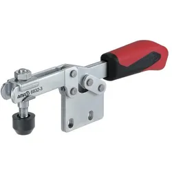 Amf, Schraubstock + Zwinge, Waagrechtspanner Nr. 6832 Grösse 4 senkrechter Fuss (63 mm)