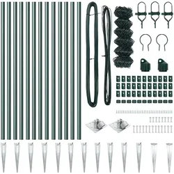 vidaXL, Gartenzaun, Garanin (Stachelankerfixierung)