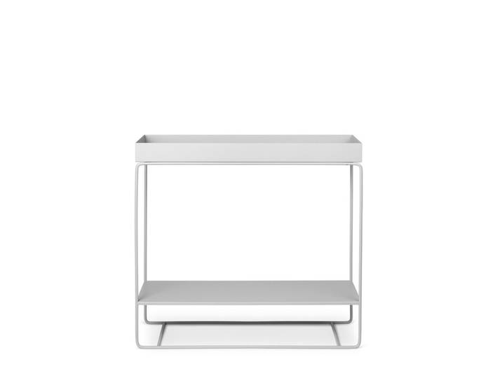 Pflanzgefäß Plant Box hellgrau Two-Tier 80x75x25 cm