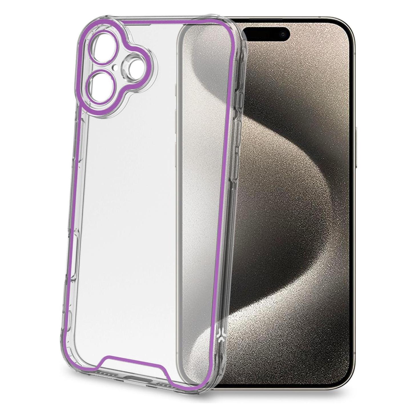 Celly Glow Cover für iPhone 16 (Apple iPhone 16) (GLOW1080VLF)