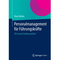 Personalmanagement für Führungskräfte, Fachbücher von Klaus Watzka