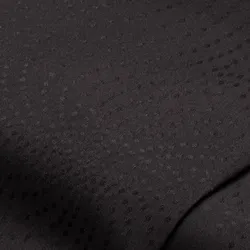 Damast "Tüpfchen", schwarz
