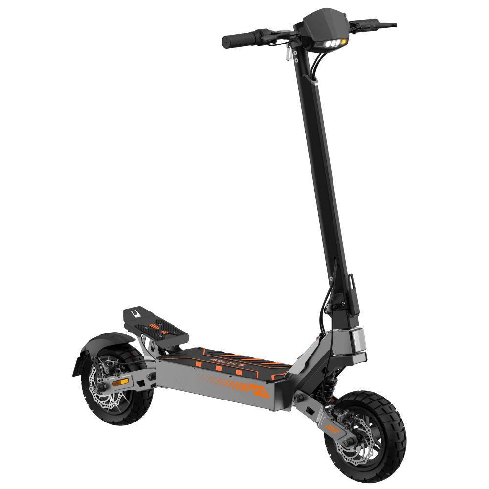K2 Offroad-E-Scooter,48V 18.2Ah,BMS,10-Zoll-Tubeless-Offroad-Reifen,Reichweite 50-70km