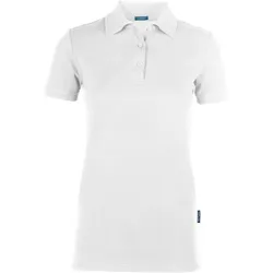HRM Damen Luxury Stretch Polo 602 white S