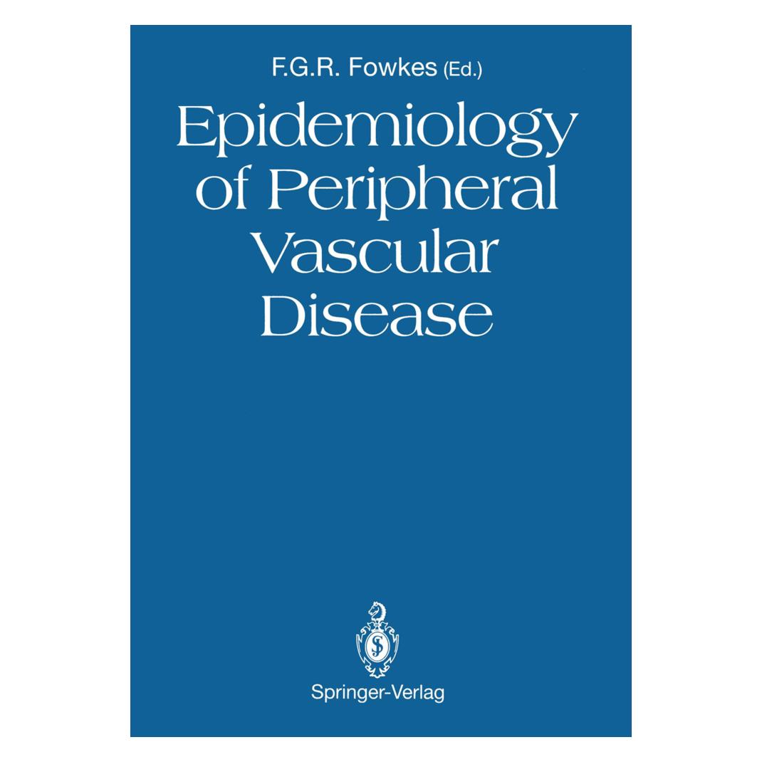 Springer Epidemiology of Peripheral Vascular Disease (Englisch, Softcover, F. G. R. Fowkes) (55533901)