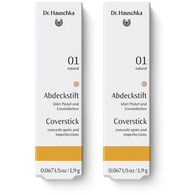 Dr.hauschka Abdeckstift 01 natural 2x 2x1,9 g Creme