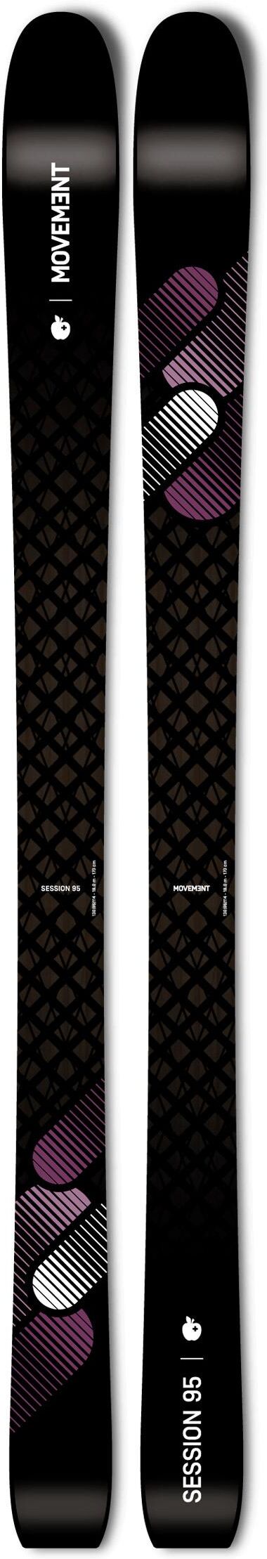 Movement  - Pack Ski de randonnée Session 95 - 162 + Speed Turn Blue - Ski de randonnée