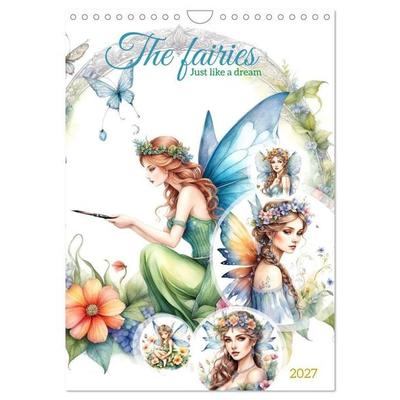 The fairies (Wall Calendar 2027 DIN A4 portrait), CALVENDO 12 Month Wall Calendar