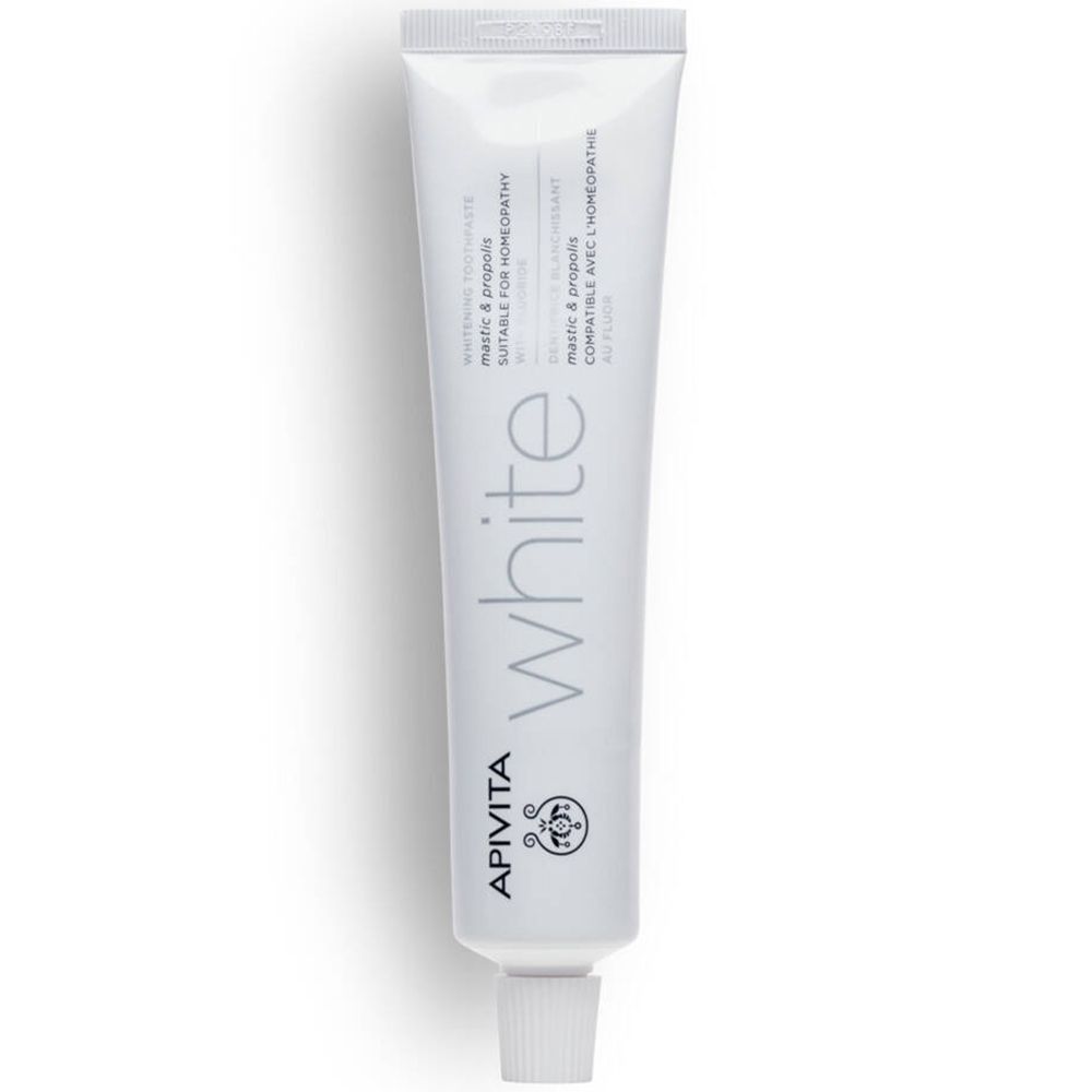 Apivita Oral Care Witte Witmakende Tandpasta ok Nlendeit 75 ml Zahnpasta
