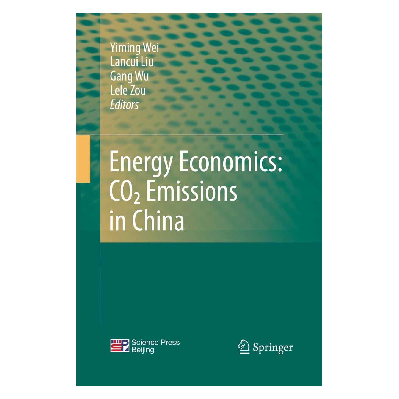 Springer Energy Economics: CO2 Emissions in China (Englisch, Hardcover, Gang Wu, Lancui Liu, Lele Zou, Yiming Wei) (9783642138461)