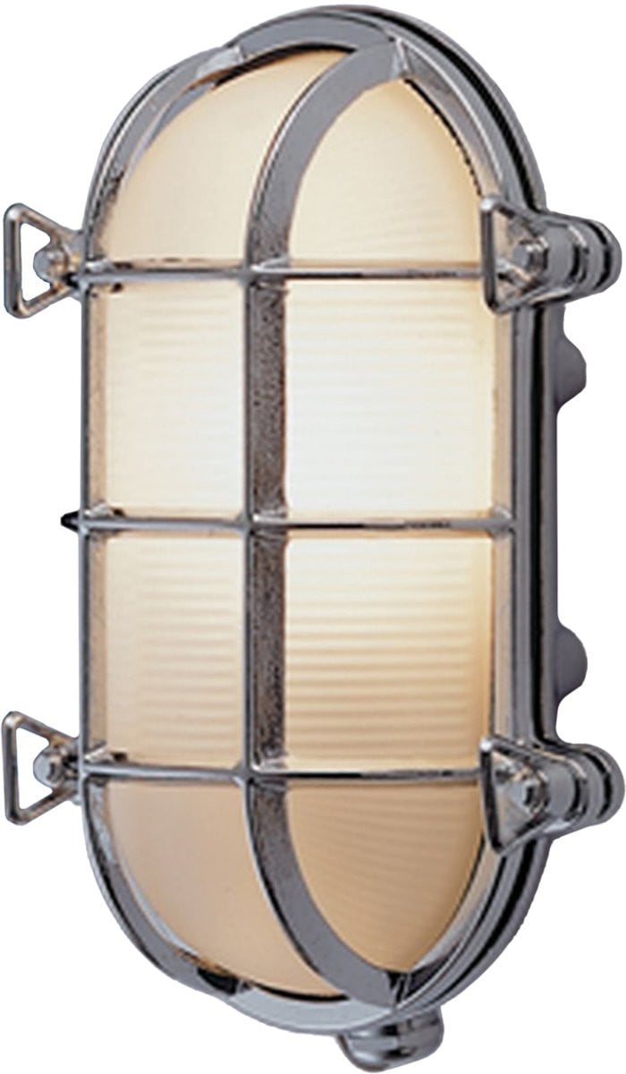 Licht-Erlebnisse Sirena LED Wandlamp van Messing en Glas in Art Nouveau Stijl