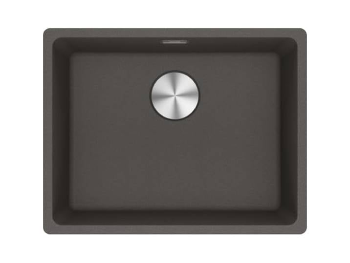 Franke Küchenspüle aus Granit (Fragranit) mit Einzelbecken Maris MRG 110-52 - Schiefergrau - 125.0716.375