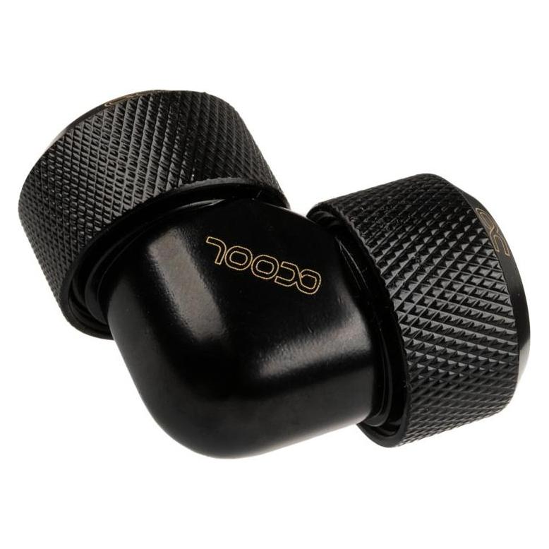 Alphacool Eiszapfen Adapter 90 Grad 16mm AD auf 16mm AD Hardtube (17446)