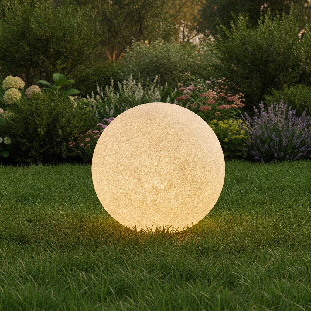 Lyora Moon Bollamp - Wit - Ø 40 cm