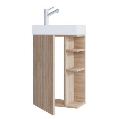 2-tlg Gäste WC Waschplatz Bad Waschtisch Lumia
