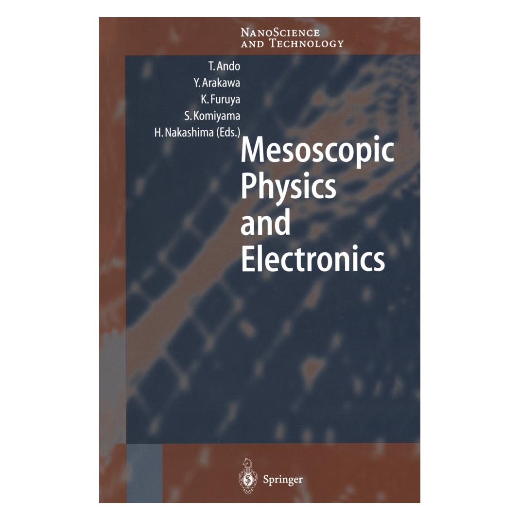 Springer Mesoscopic Physics and Electronics (Englisch, Softcover, Hisao Nakashima, Kazuhito Furuya, Susumu Komiyama, Tsuneya Ando, Yasuhiko Arakawa) (55506684)