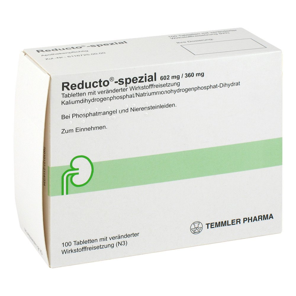 HORMOSAN Pharma GmbH Reducto Spezial überzogene Tabletten 04504447