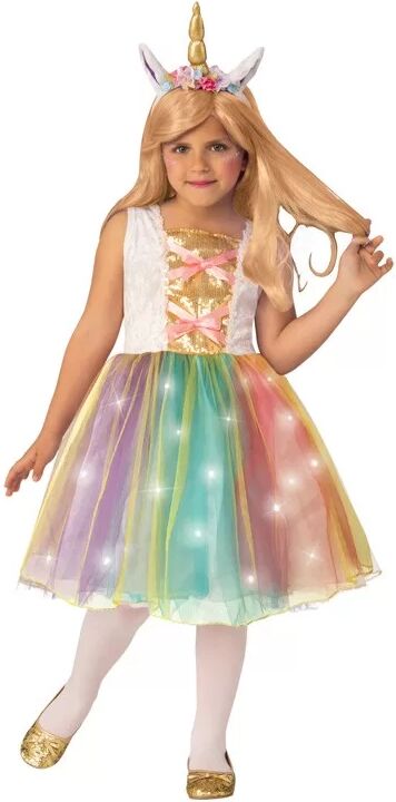 Déguisement 3-4 ans Licorne lumineuse - Rubies