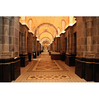 Fototapete PAPERMOON "Palast", bunt, B:3,5m L:2,6m, Vlies, Tapeten