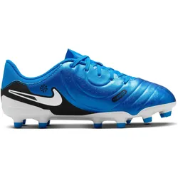 Nike, Jungen, Fussballschuhe, Jr Legend 10 Academy Fg/Mg Fussballschuh (38.5), Blau, Weiss